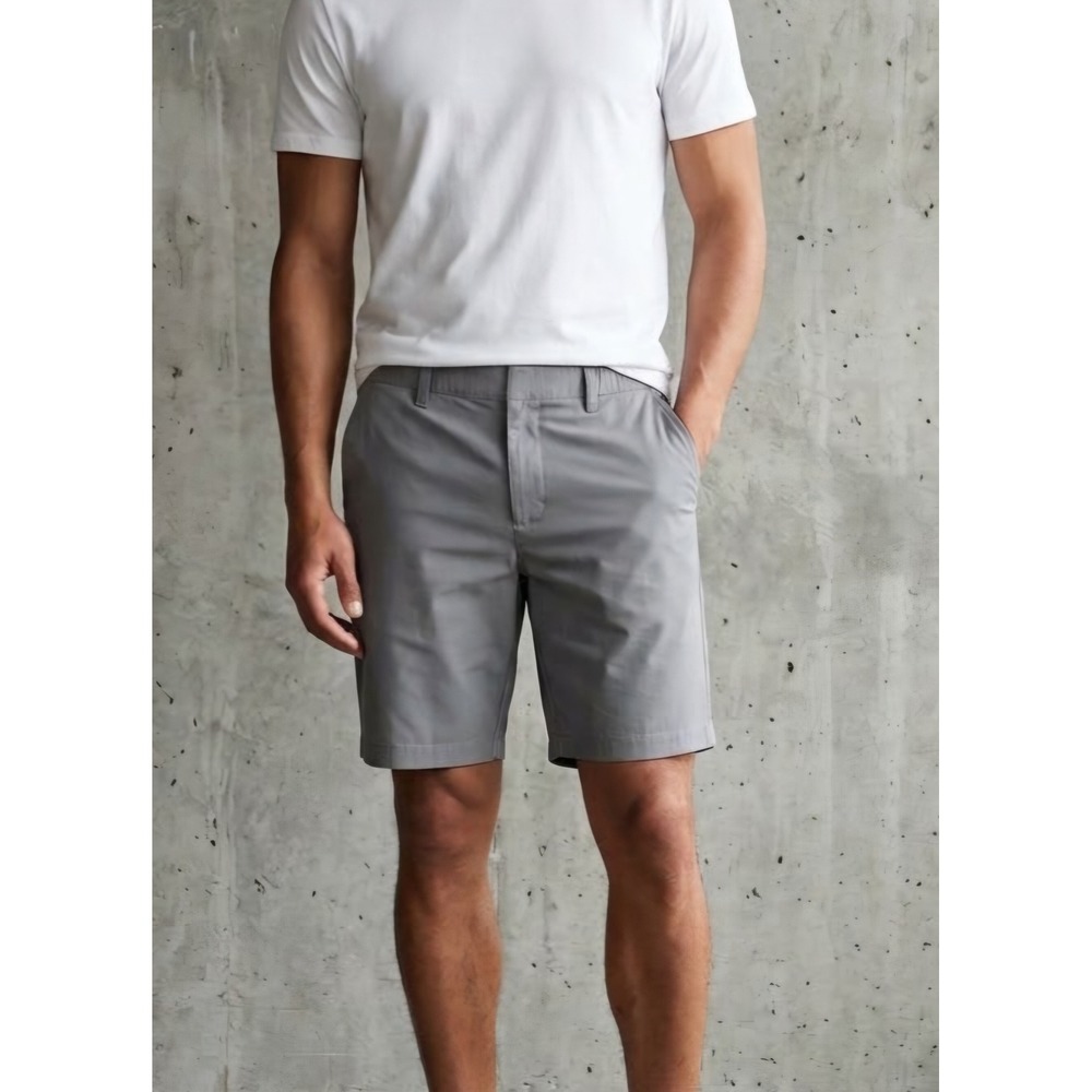 Banana Republic Performance Core Ripstop Tech Chino Shorts Gray 36